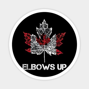 Elbows up Canada Magnet